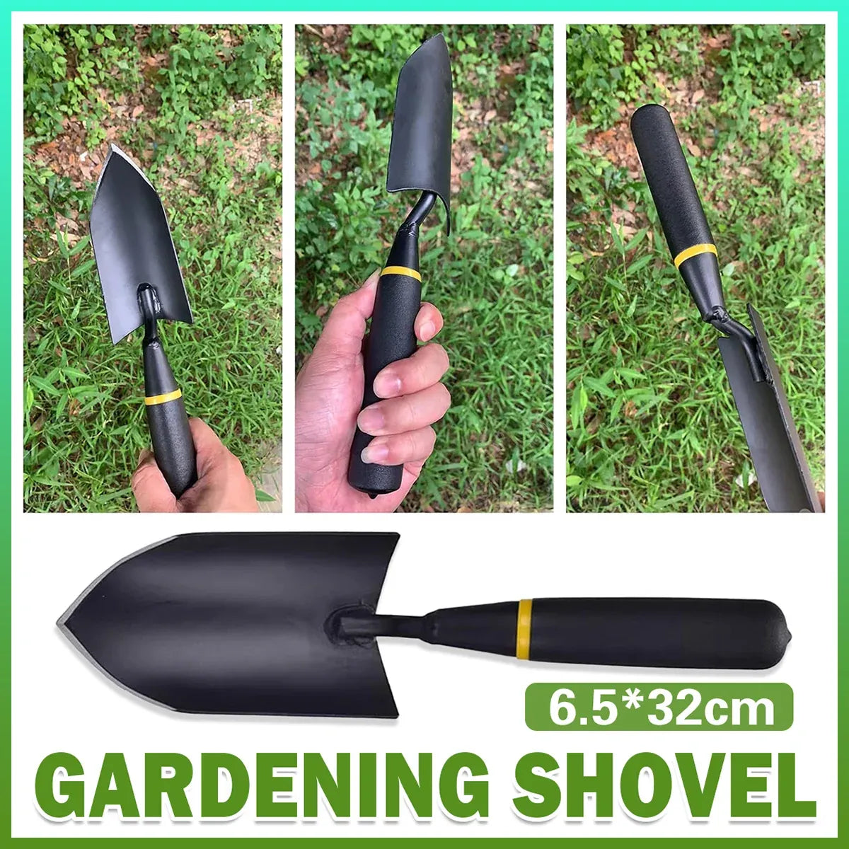 Garden Shovel Gardening Tool for Garden Flower Planting Durable Rust Resistant